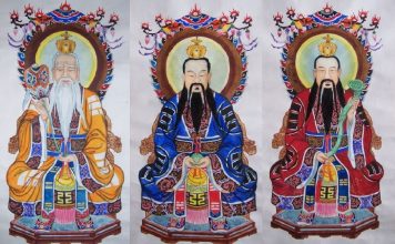 Hồng quân lão tổ và 3 vị đồ đệ de tu hong quan lao to